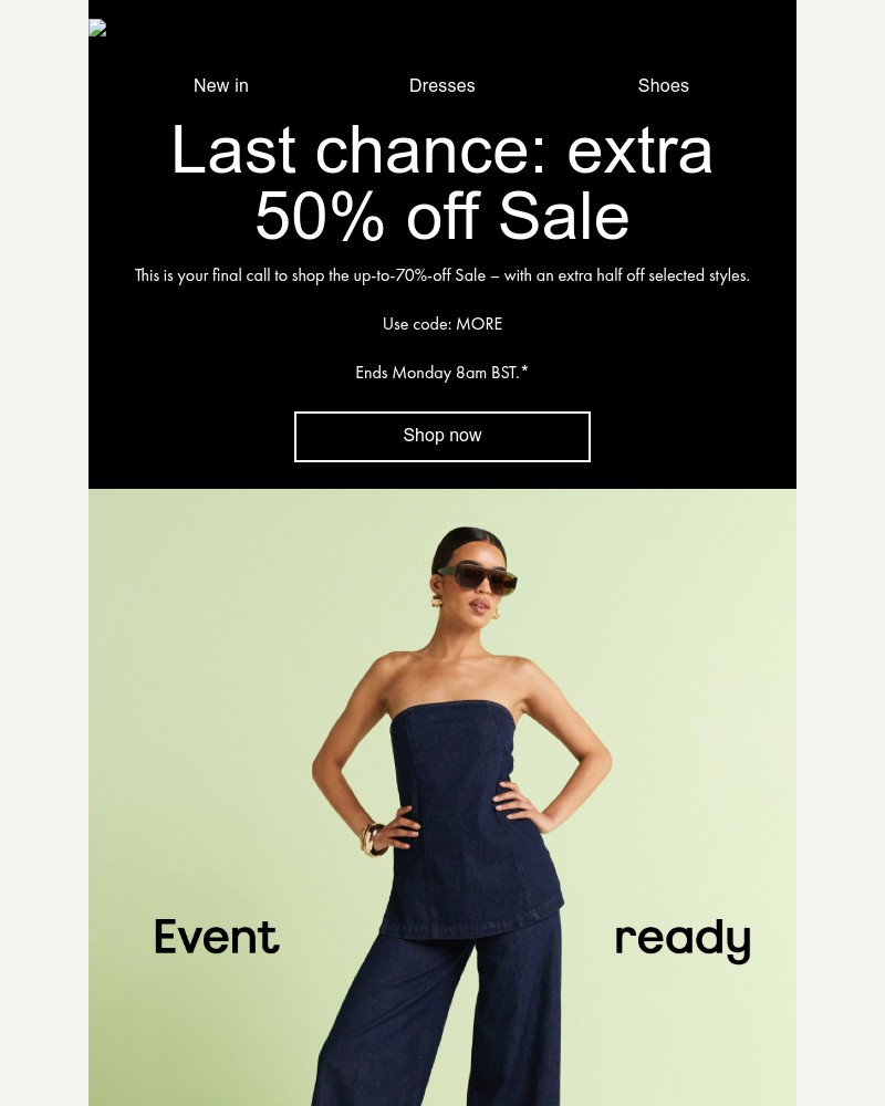 Screenshot of email with subject /media/emails/last-chance-extra-50-off-sale-25e00c-cropped-a6795c34.jpg