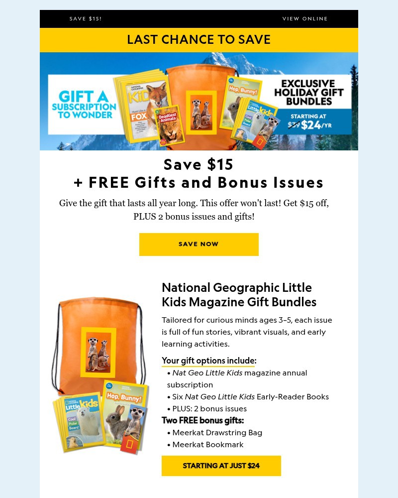 Screenshot of email with subject /media/emails/last-chance-save-15-nat-geo-kids-magazines-2-bonus-issues-free-gifts-starting-at-_dgTowcI.jpg