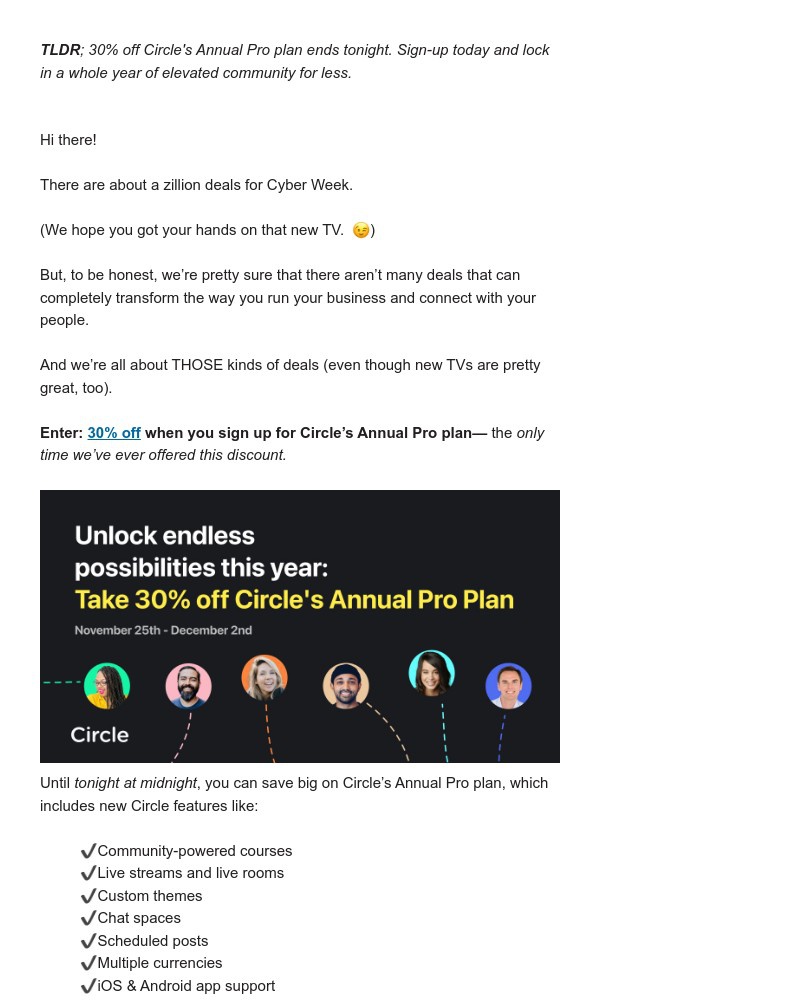 Screenshot of email with subject /media/emails/last-chance-save-30-on-circles-annual-pro-plan-25fa10-cropped-bda2df98.jpg