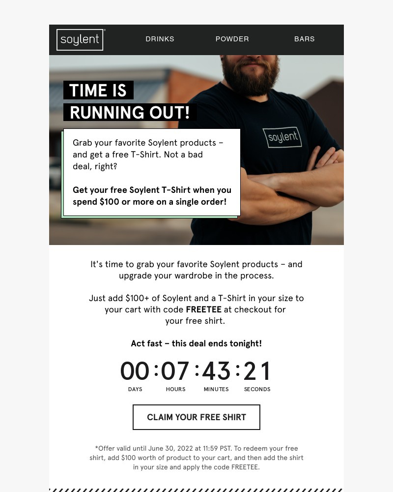 Screenshot of email with subject /media/emails/last-chance-to-get-a-free-shirt-with-soylent-edfcbd-cropped-0878c556.jpg