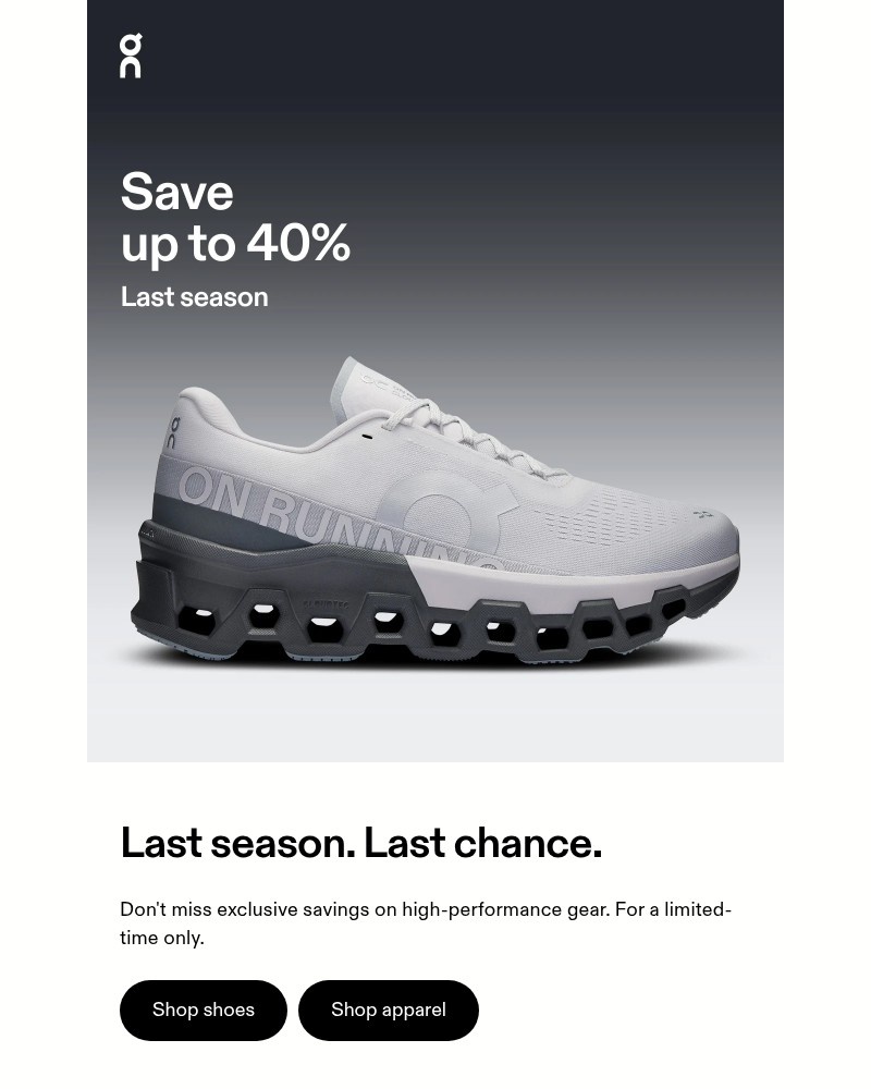 Screenshot of email with subject /media/emails/last-chance-up-to-40-off-ea6b90-cropped-3e8a1c6d.jpg