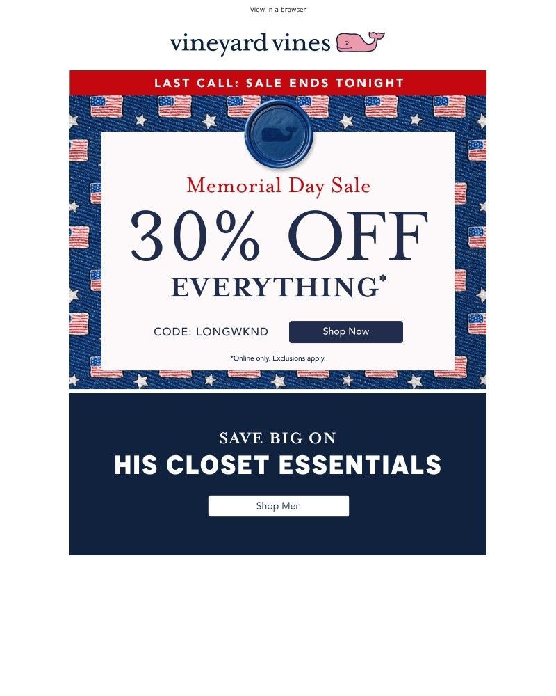 Screenshot of email with subject /media/emails/last-day-30-off-everything-db31e6-cropped-6084b3e2.jpg