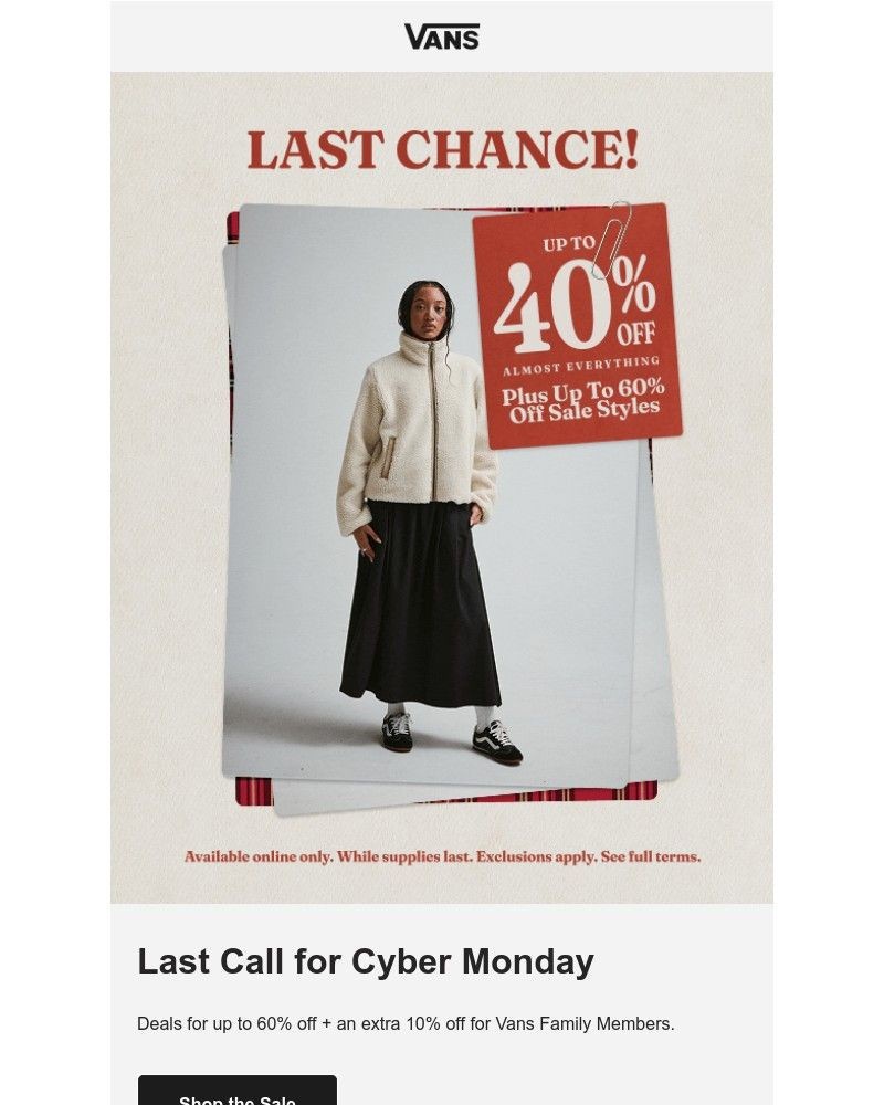 Screenshot of email with subject /media/emails/last-day-cyber-deals-extra-10-off-for-members-99e6d7-cropped-d80f0206.jpg