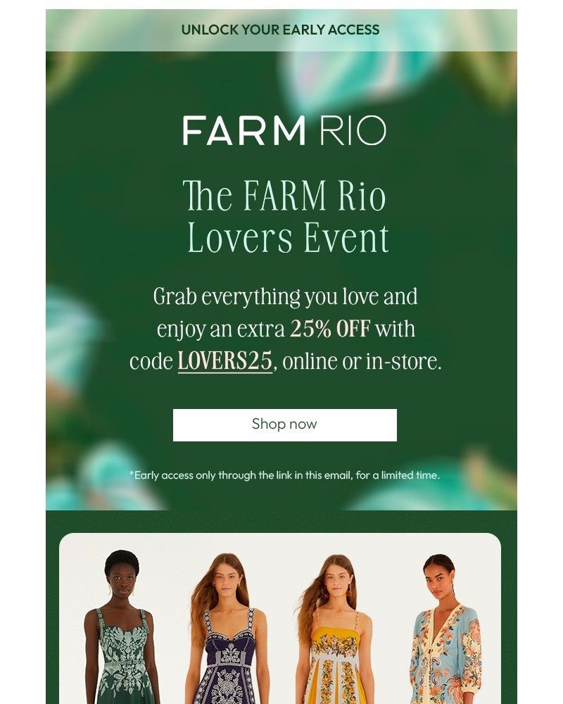Screenshot of email with subject /media/emails/last-day-early-access-the-farm-rio-lovers-event-e06bd0-cropped-0dba94ae.jpg