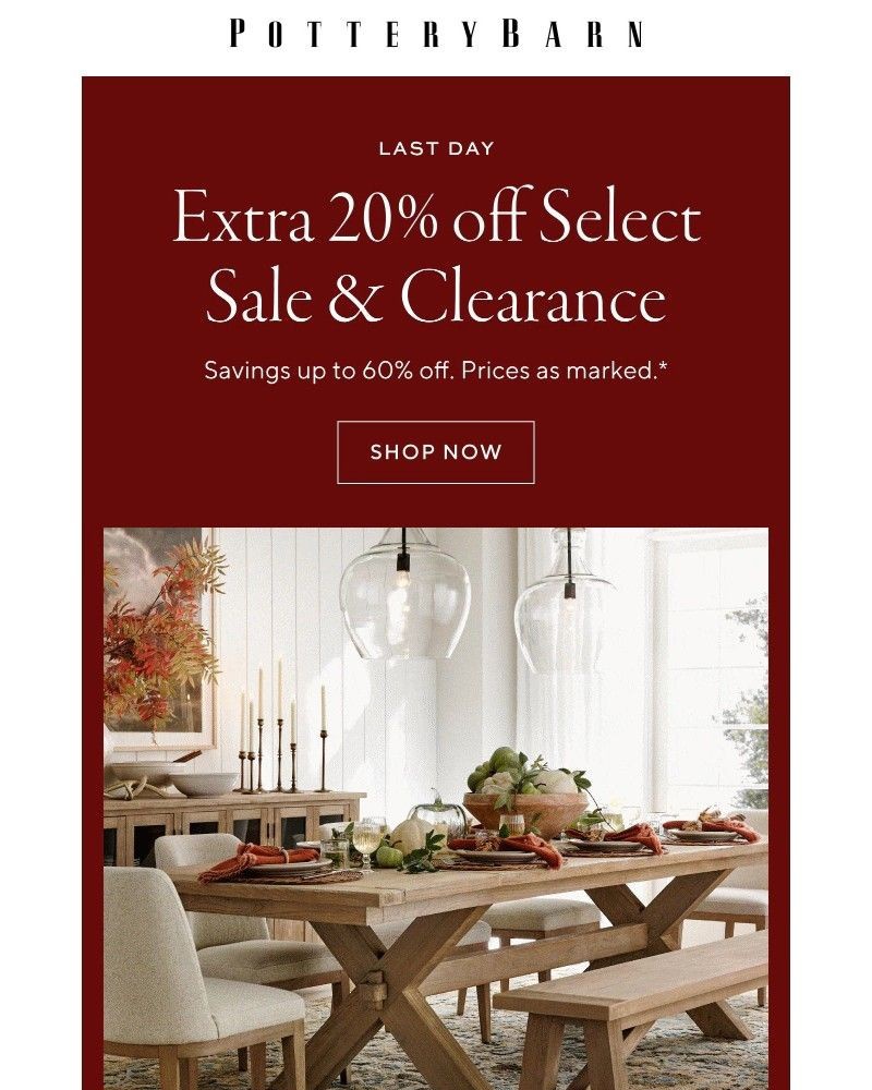 Screenshot of email with subject /media/emails/last-day-for-an-extra-20-off-clearance-d5fe6b-cropped-f24529c0.jpg