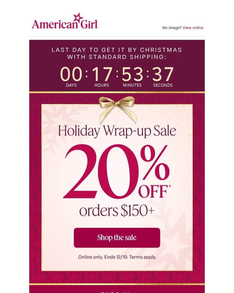 Screenshot of email with subject /media/emails/last-day-for-standard-christmas-deliverysave-20-online-24e2a0-cropped-39a5bd2f.jpg