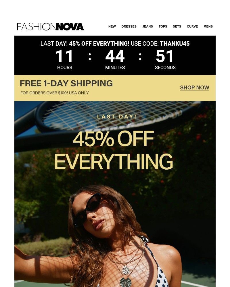Screenshot of email with subject /media/emails/last-day-to-get-45-off-pure-heat-7dfbf3-cropped-65b09484.jpg