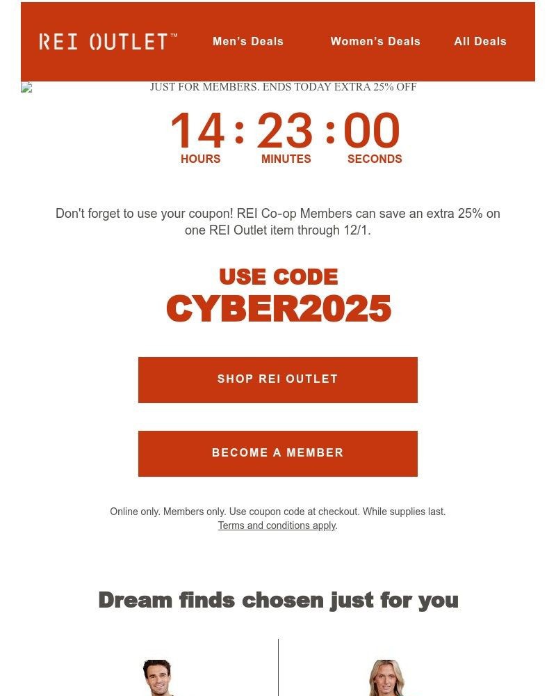 Screenshot of email with subject /media/emails/last-day-to-take-an-extra-25-off-449e95-cropped-36208200.jpg