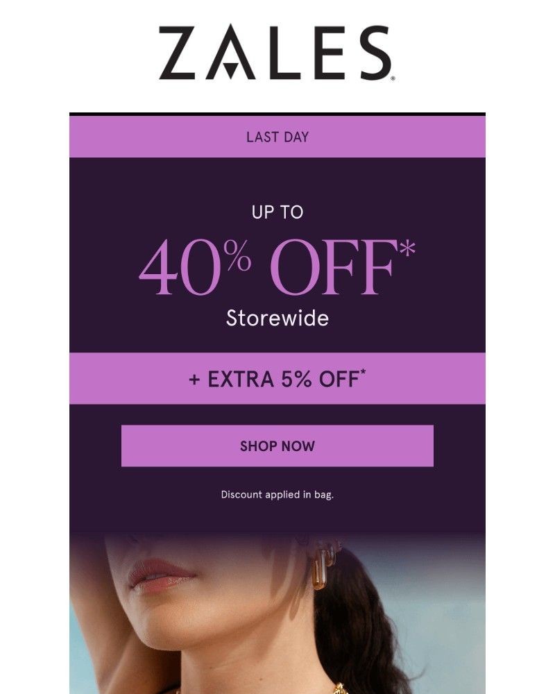 Screenshot of email with subject /media/emails/last-day-up-to-40-off-storewide-extra-5-off-6bcce7-cropped-142f2d97.jpg