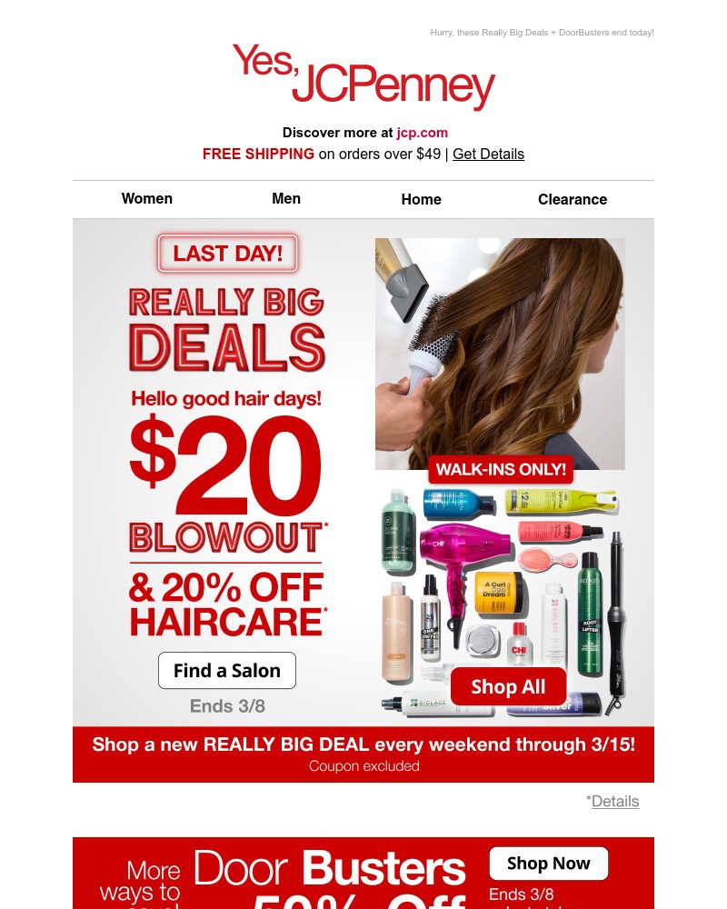 Screenshot of email with subject /media/emails/last-day20-blowout-20-off-haircare-7b3410-cropped-59988c2e.jpg