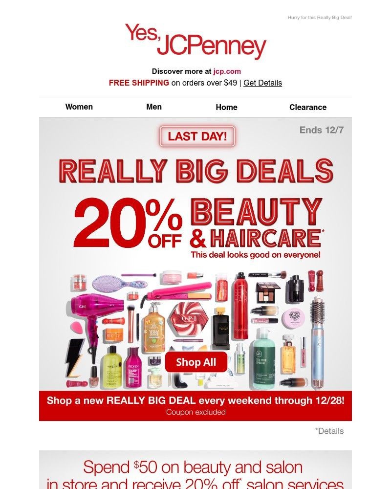 Screenshot of email with subject /media/emails/last-day20-off-beauty-haircare-9e8c23-cropped-67035a20.jpg