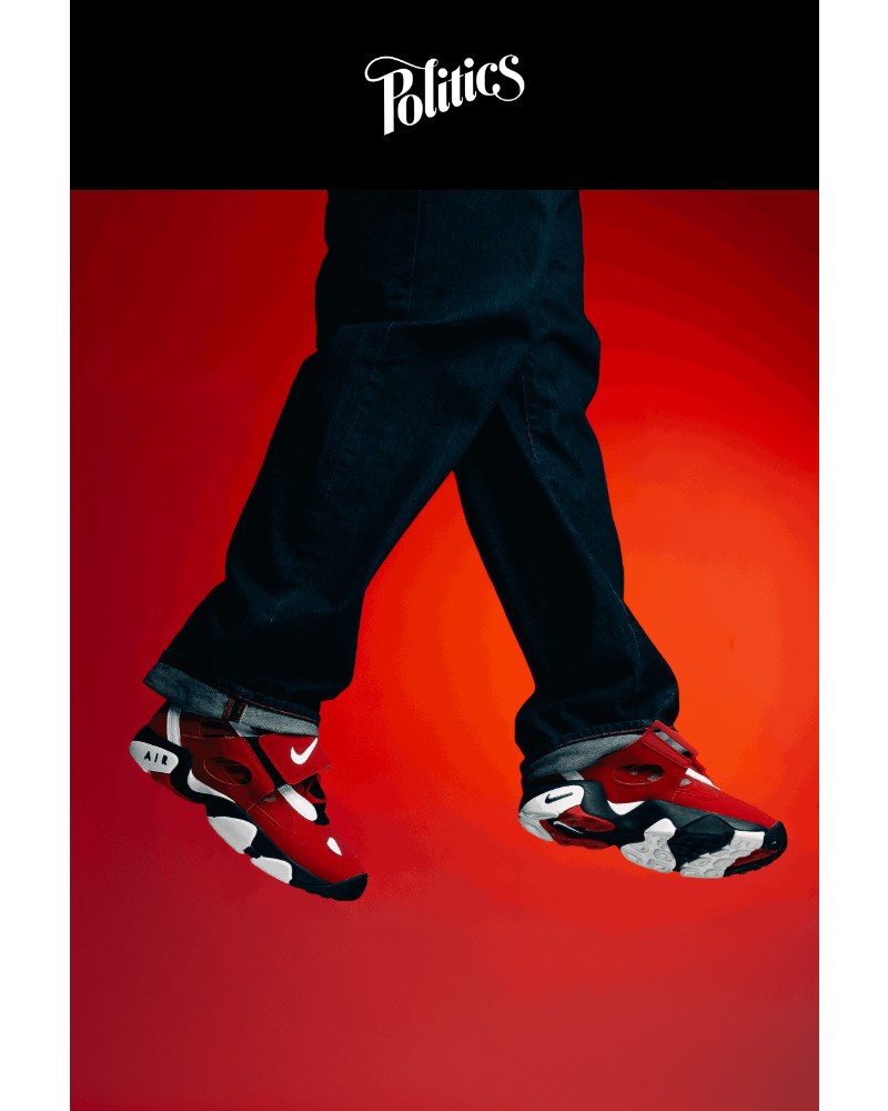 Screenshot of email sent to a Sneaker Politics Newsletter subscriber