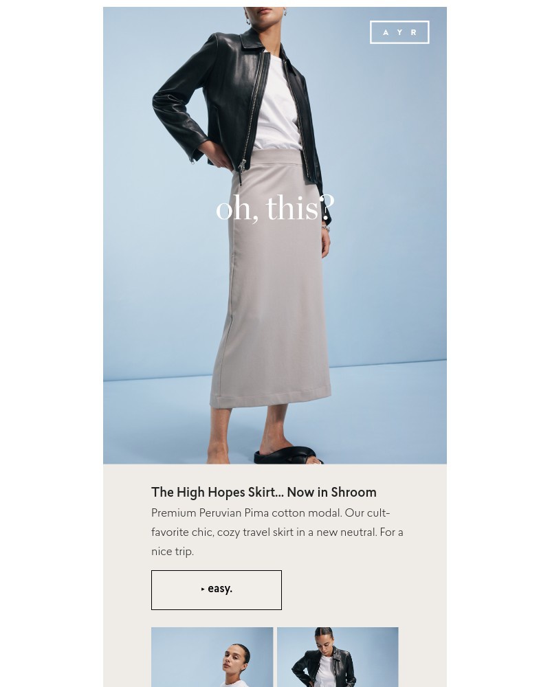 Screenshot of email with subject /media/emails/launching-today-new-color-best-skirt-532e52-cropped-2f97b6eb.jpg