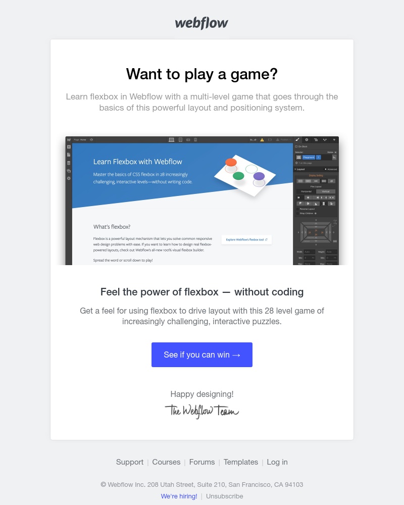 Screenshot of email with subject /media/emails/learn-flexbox-by-playing-a-game-cropped-a1f5f660.jpg