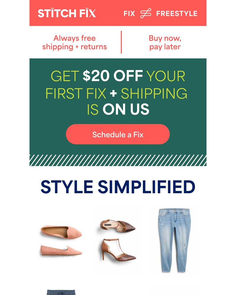 Screenshot of email with subject /media/emails/lets-find-your-next-go-to-look-20-off-34fc43-cropped-ff29321c.jpg