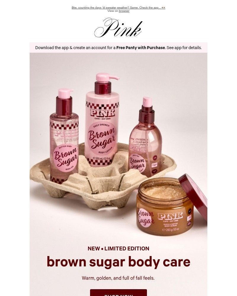 Screenshot of email with subject /media/emails/limited-edition-brown-sugar-body-care-b54e41-cropped-4b798f4e.jpg