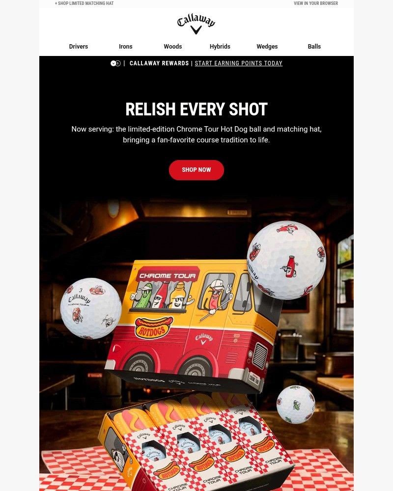 Screenshot of email with subject /media/emails/limited-edition-chrome-tour-hot-dog-0fea82-cropped-def79f60.jpg