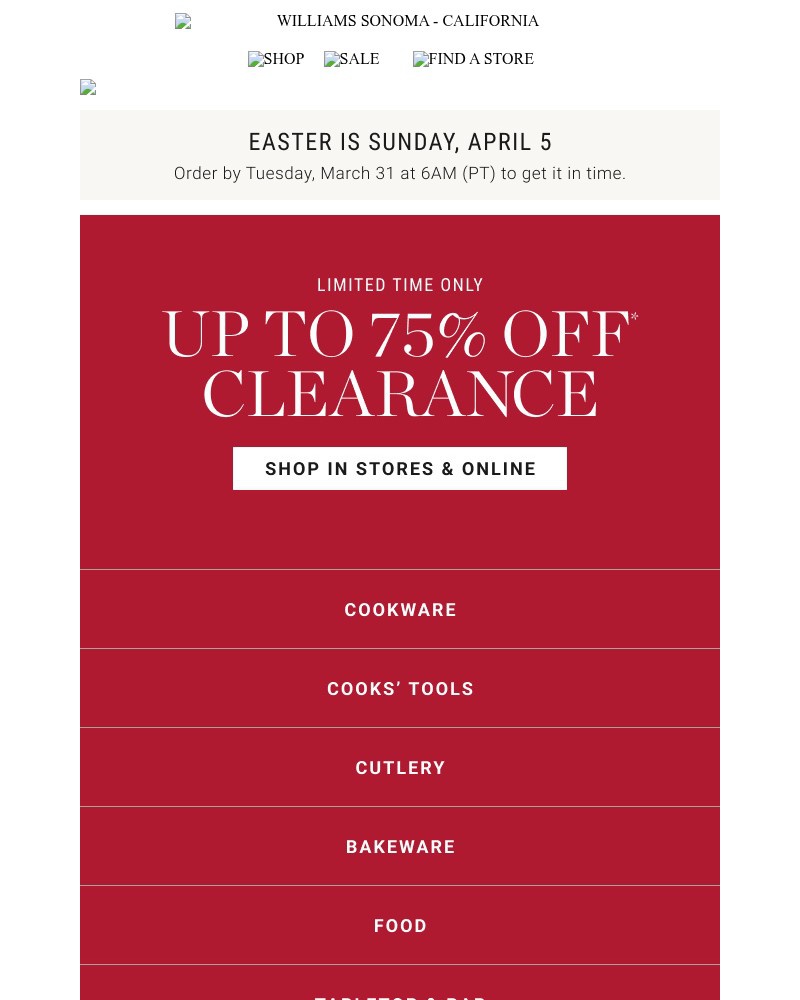 Screenshot of email with subject /media/emails/limited-time-clearance-save-up-to-75-today-53f806-cropped-ccfba8a5.jpg