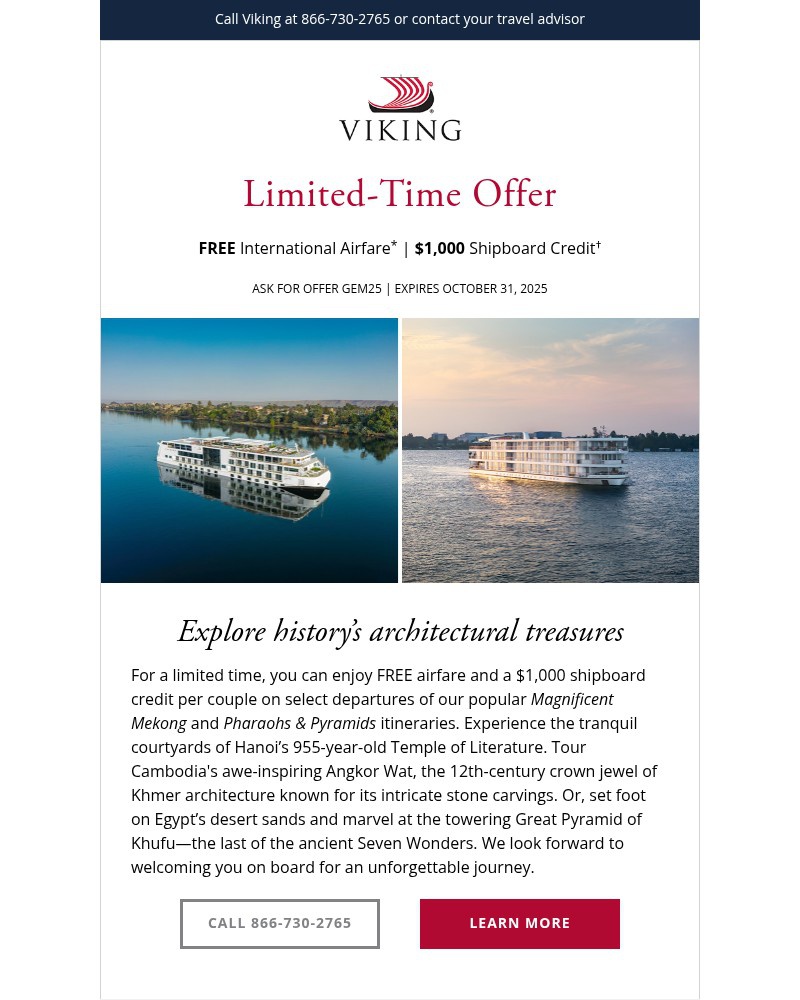 Screenshot of email with subject /media/emails/limited-time-offer-1000-shipboard-credit-free-airfare-94fbb4-cropped-f45c9969.jpg