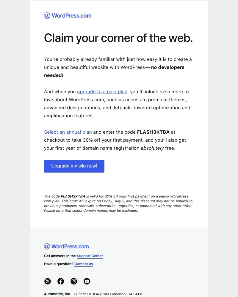 Screenshot of email with subject /media/emails/limited-time-offer-30-off-plus-a-free-domain-name-15211d-cropped-fc5c681c.jpg