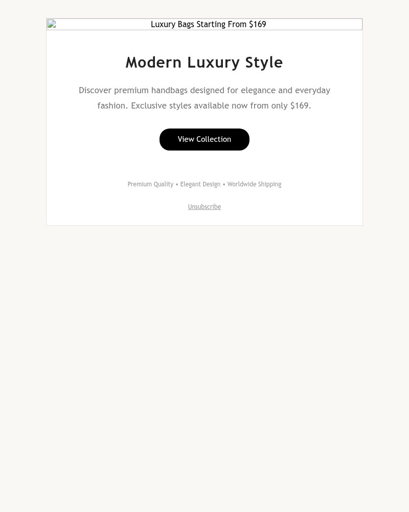 Screenshot of email with subject /media/emails/limited-time-offer-elegant-luxury-bags-from-169-da3b6c-cropped-9298a1e2.jpg