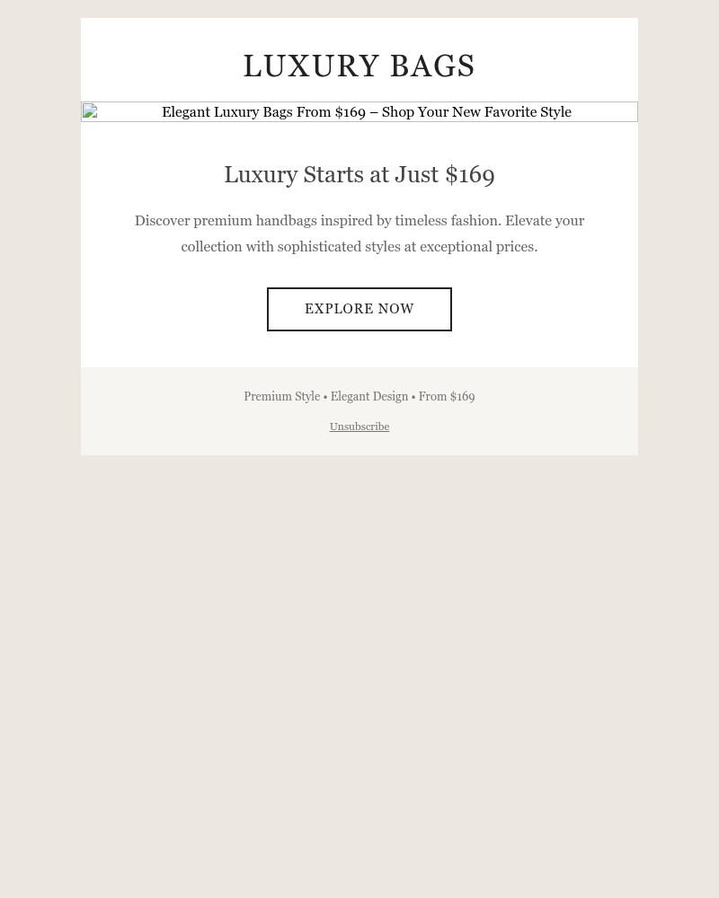 Screenshot of email sent to a Muttonhead Newsletter subscriber
