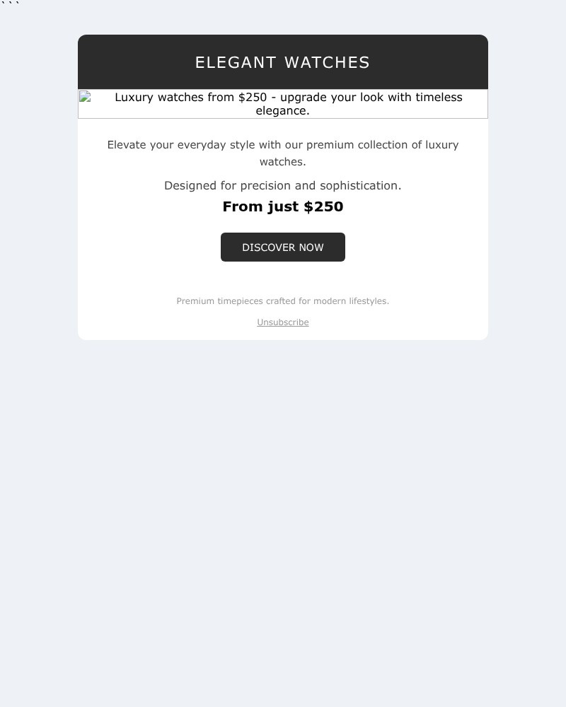 Screenshot of email sent to a 1Password Registered user