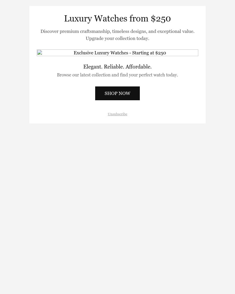 Screenshot of email with subject /media/emails/limited-time-offer-luxury-watches-starting-from-250-205fab-cropped-3e5eb7a2.jpg