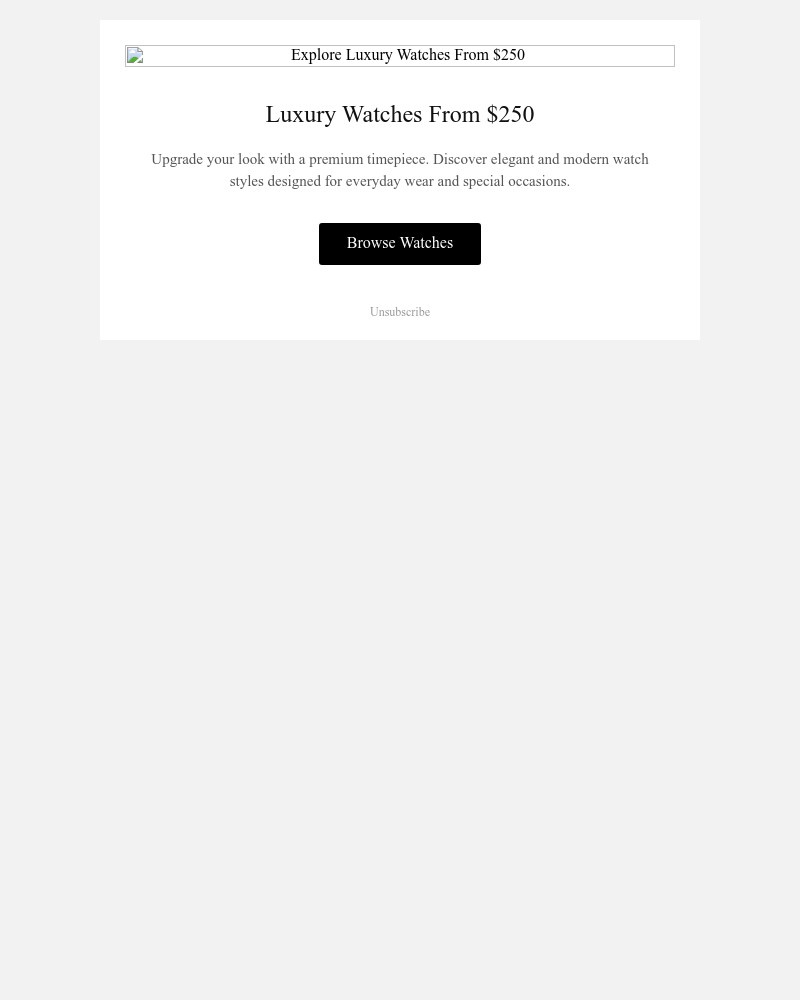 Screenshot of email with subject /media/emails/limited-time-offer-premium-watches-from-250-d1bd3f-cropped-15c20211.jpg