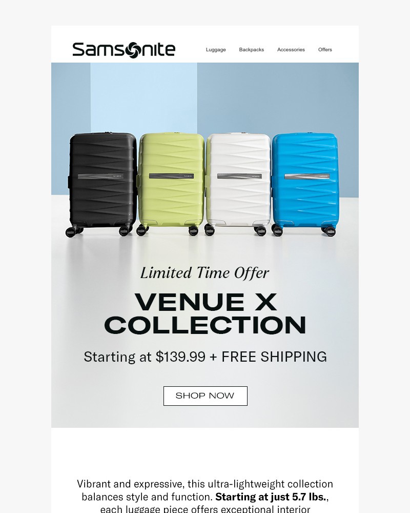 Screenshot of email with subject /media/emails/limited-time-only-venue-x-starting-at-13999-d69e8a-cropped-67923e53.jpg