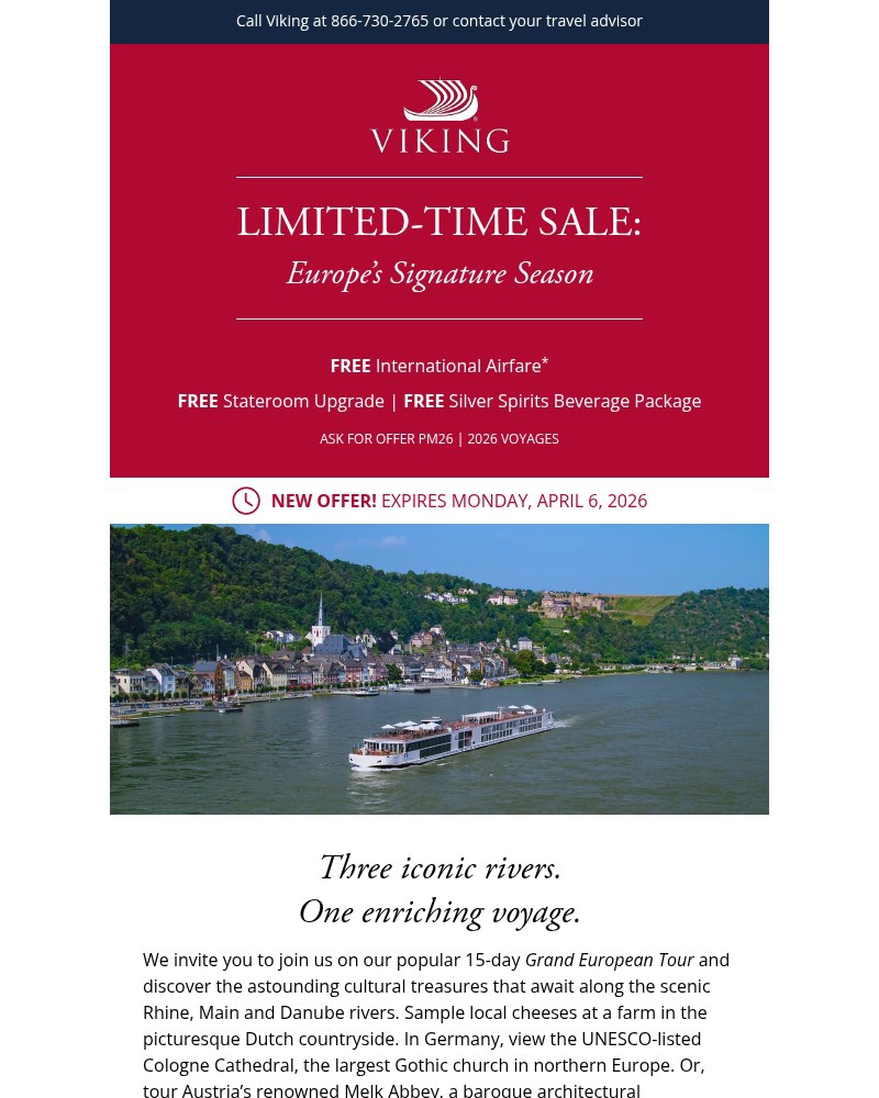 Screenshot of email with subject /media/emails/limited-time-sale-free-airfare-on-one-of-our-most-popular-river-voyages-191bb2-cr_UbV8Iy1.jpg