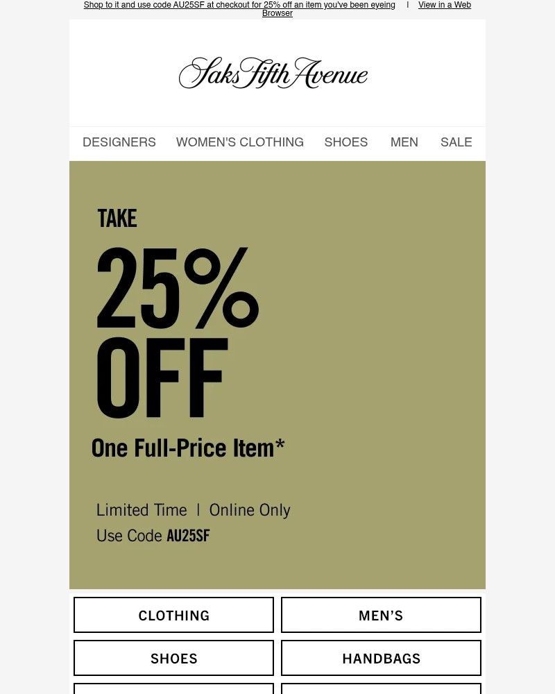 Screenshot of email with subject /media/emails/limited-time-take-25-off-one-full-price-item-2f7d5d-cropped-aa8580ac.jpg