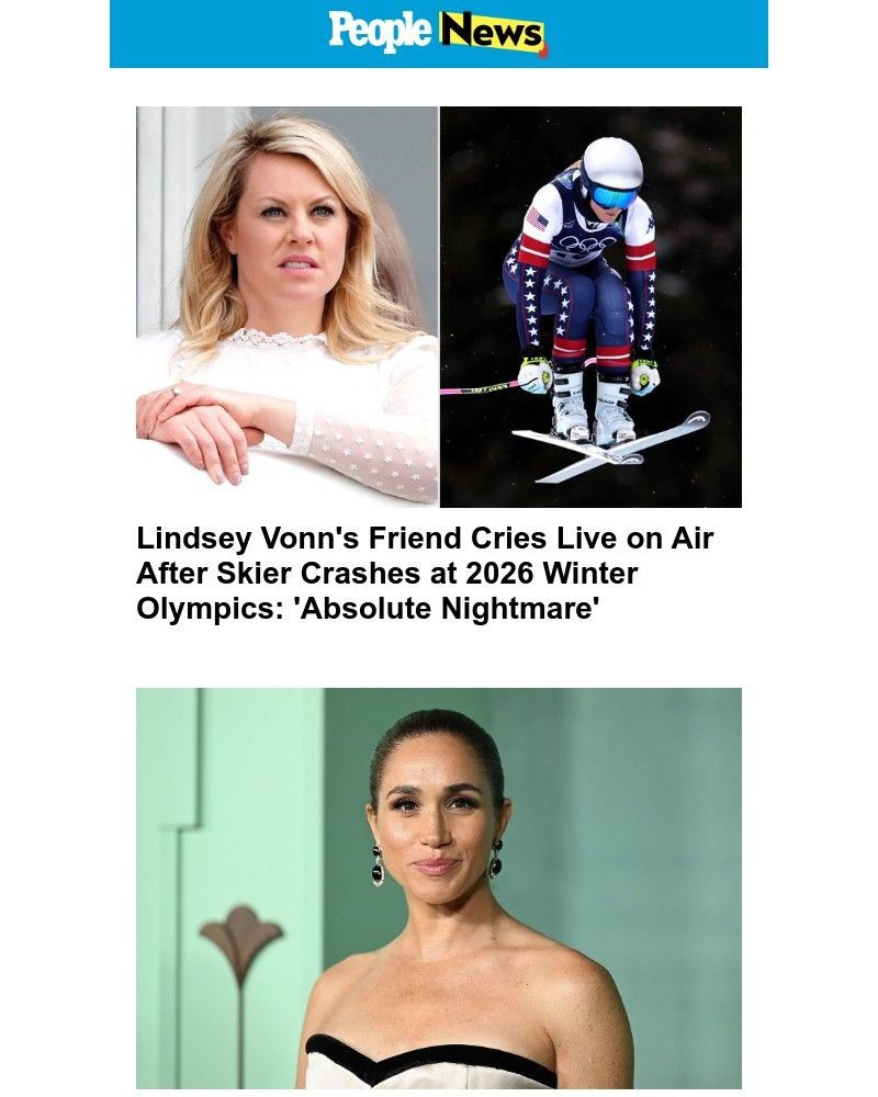 Screenshot of email sent to a People Newsletter subscriber