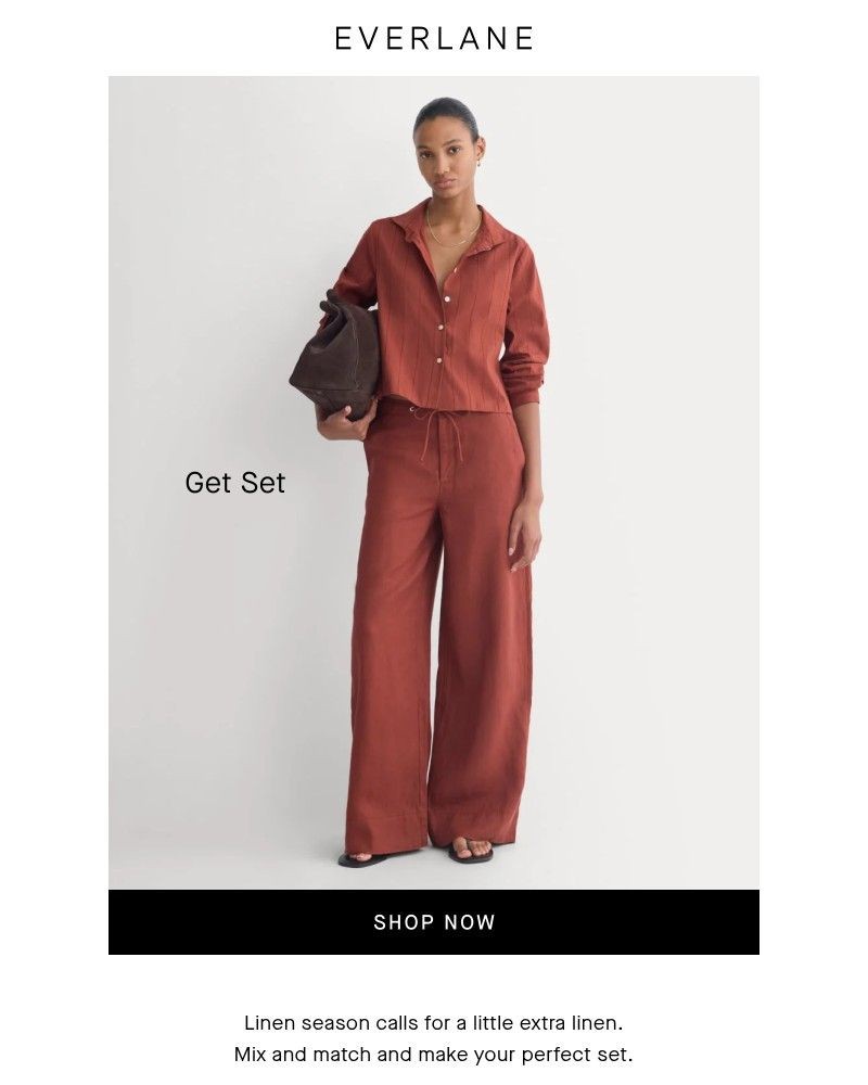 Screenshot of email sent to a Everlane Registered user