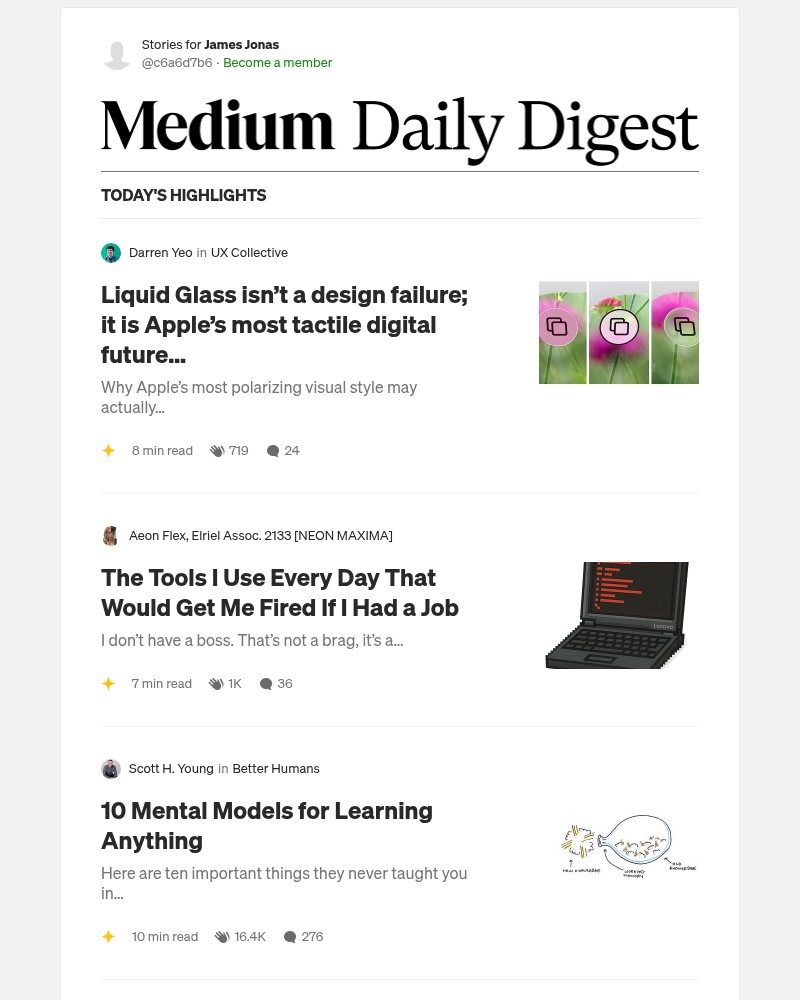 Screenshot of email with subject /media/emails/liquid-glass-isnt-a-design-failure-it-is-apples-most-tactile-digital-future-yet-d_hG6NrqU.jpg