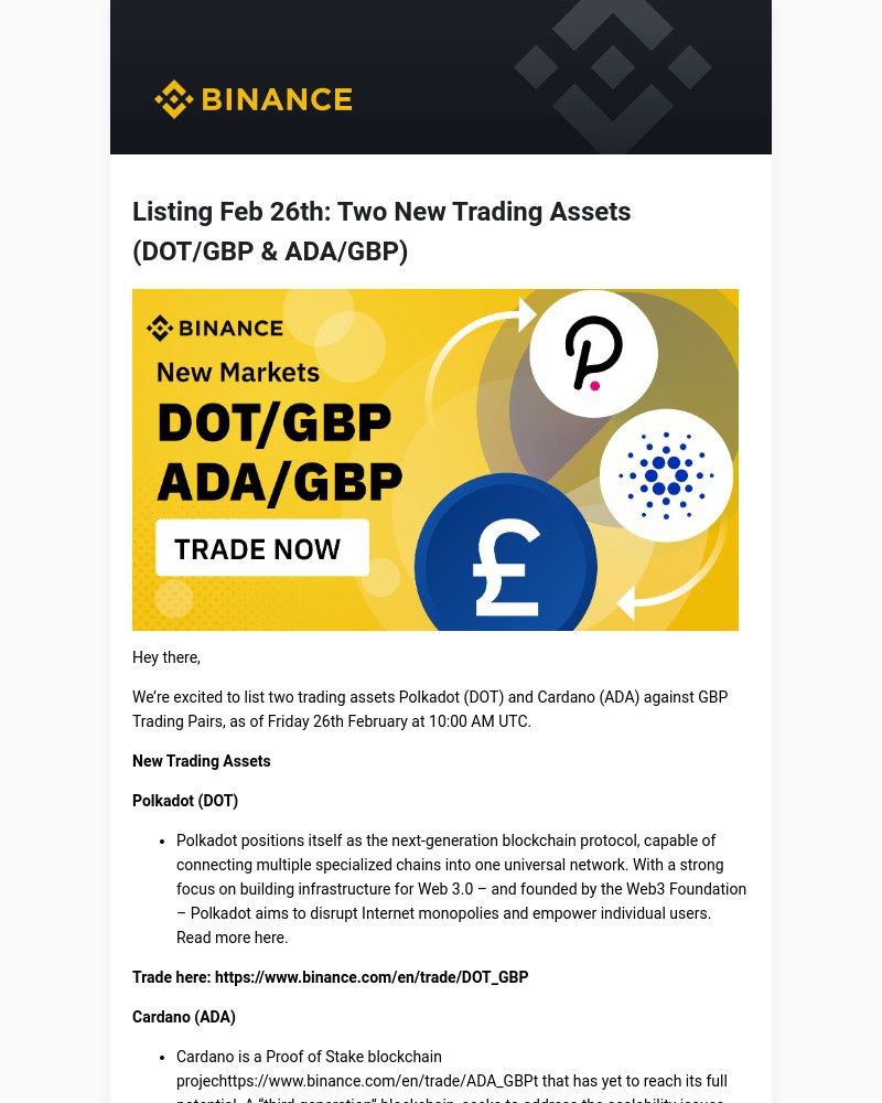 Screenshot of email with subject /media/emails/listing-feb-26th-two-new-trading-assets-dotgbp-adagbp-ea3519-cropped-8c29fcfb.jpg