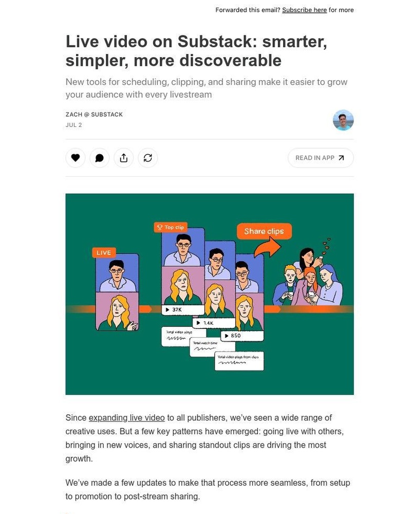 Screenshot of email with subject /media/emails/live-video-on-substack-smarter-simpler-more-discoverable-7034d9-cropped-f0e70c30.jpg