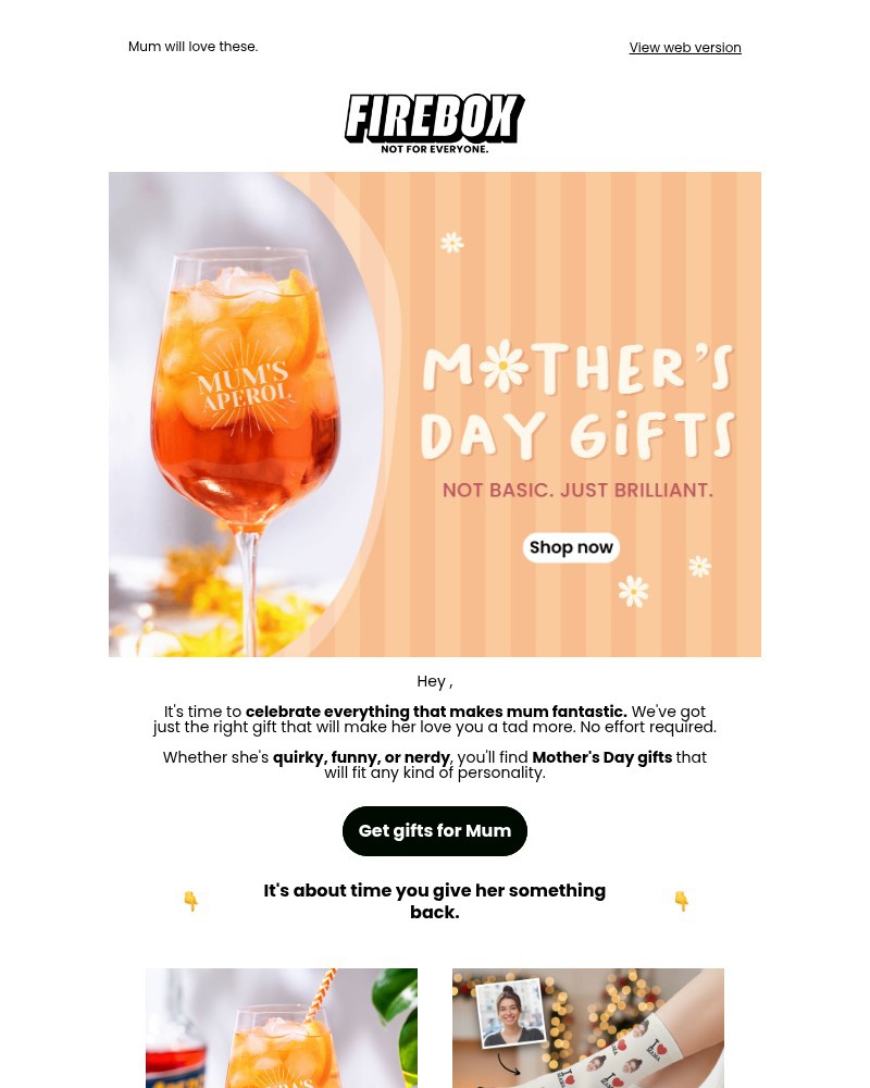 Screenshot of email with subject /media/emails/looking-for-a-mothers-day-gift-weve-got-it-905f85-cropped-e348d95b.jpg