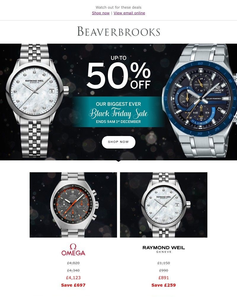 Screenshot of email with subject /media/emails/looking-for-a-new-watch-shop-our-black-friday-sale-a1eaf5-cropped-b4b58bea.jpg