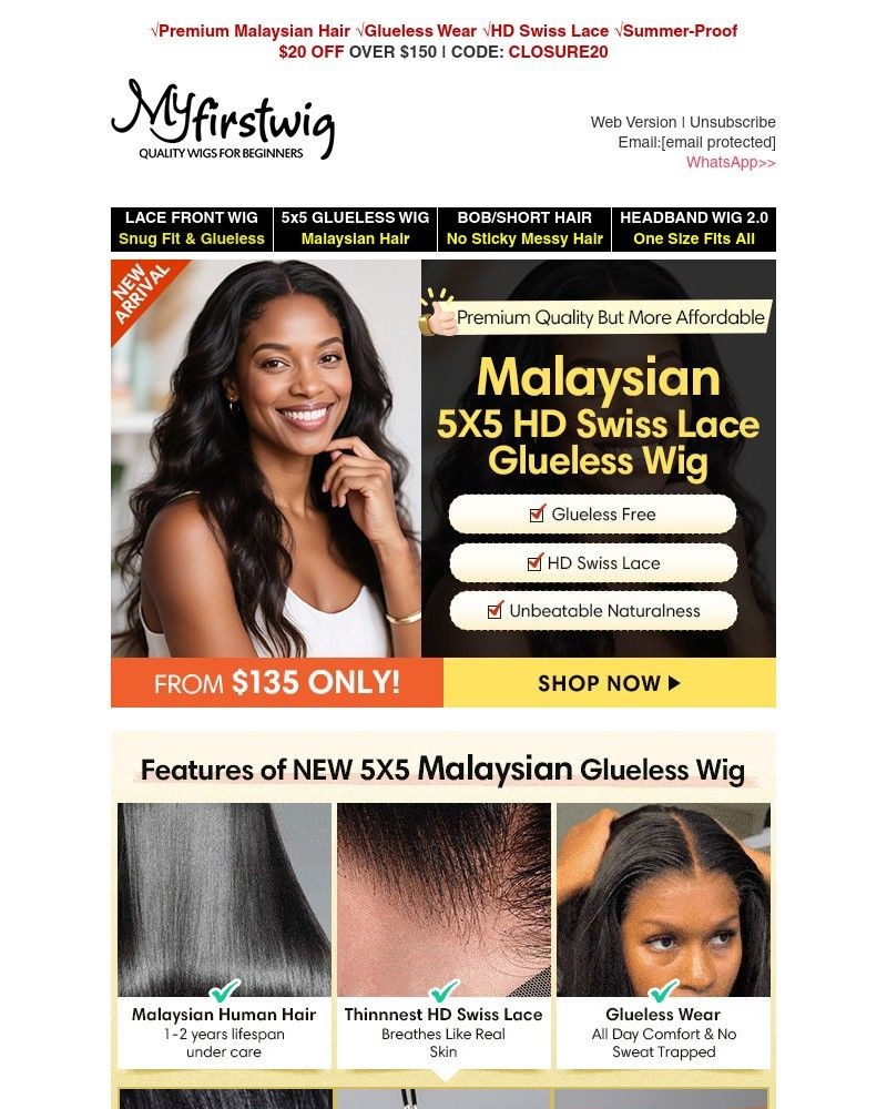 Screenshot of email with subject /media/emails/love-malaysian-hairnow-5x5-glueless-wigs-from-135-only-43eba7-cropped-1b4e5b2e.jpg