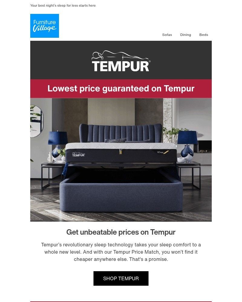 Screenshot of email with subject /media/emails/lowest-price-guaranteed-on-tempur-248ed3-cropped-74f63b50.jpg
