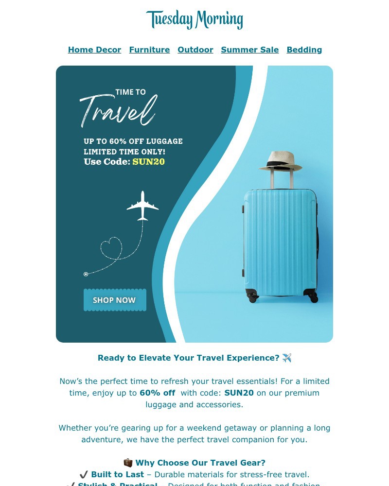 Screenshot of email with subject /media/emails/lowest-price-of-season-up-to-60-off-travel-essentials-1c977d-cropped-8427fff7.jpg