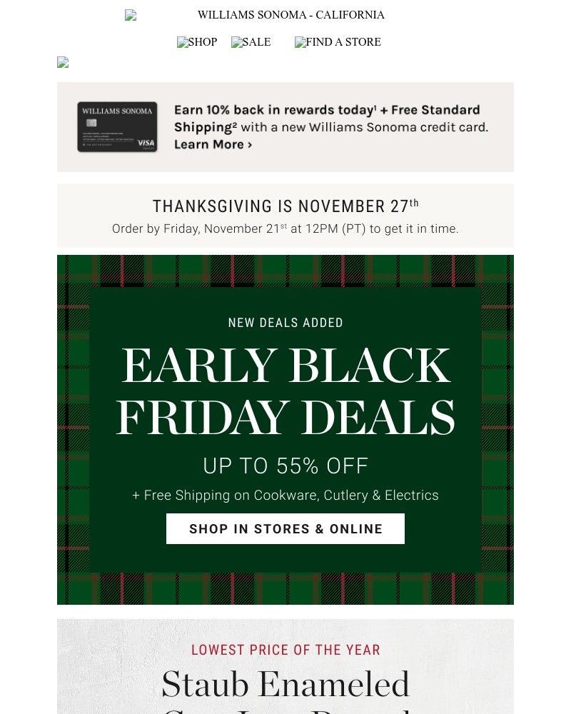 Screenshot of email with subject /media/emails/lowest-price-of-the-year-staub-4-qt-round-oven-now-14995-free-shipping-bfffb0-cro_CPlF4va.jpg