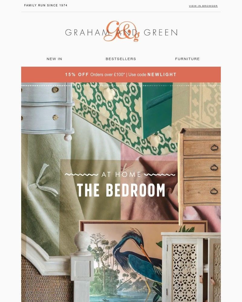 Screenshot of email sent to a Graham and Green Cart abandoner