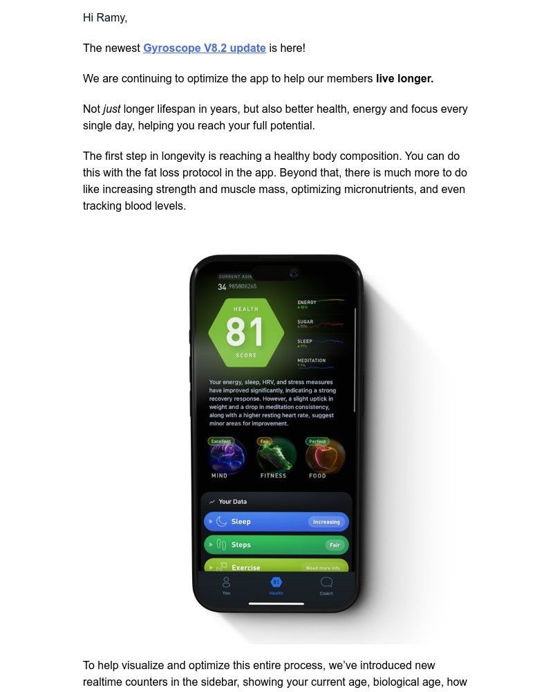 Screenshot of email with subject /media/emails/major-update-v82-is-here-with-improved-longevity-voice-input-food-tracking-and-mo_v2XaH51.jpg