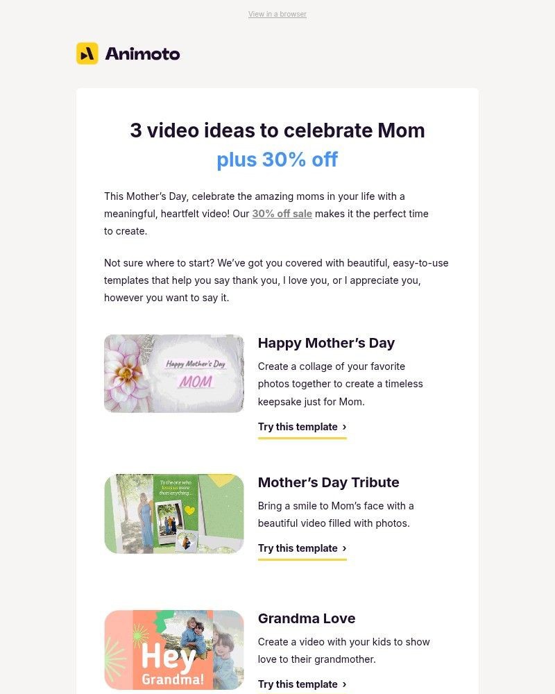 Screenshot of email with subject /media/emails/make-moms-day-with-a-video-templates-inside-0b6056-cropped-f483969f.jpg
