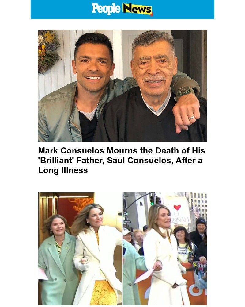 Screenshot of email sent to a People Newsletter subscriber