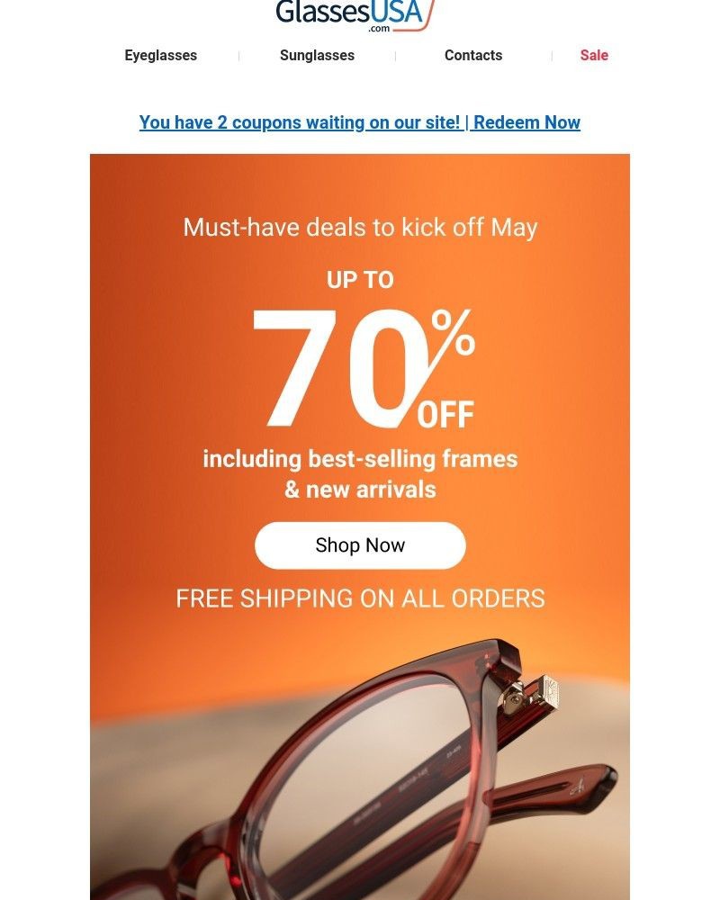 Screenshot of email with subject /media/emails/may-kickoff-sale-up-to-70-off-eyeglasses-and-sunglasses-64ae3f-cropped-85ca2582.jpg