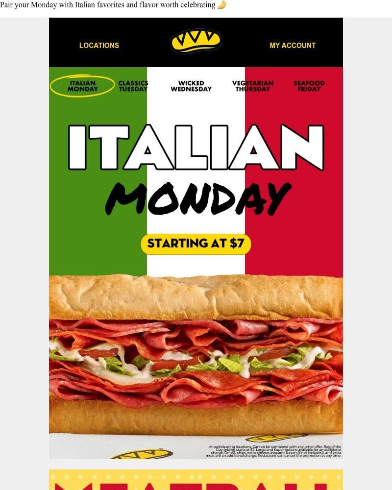 Screenshot of email with subject /media/emails/meatball-monday-is-calling-a4bee3-cropped-f850a601.jpg