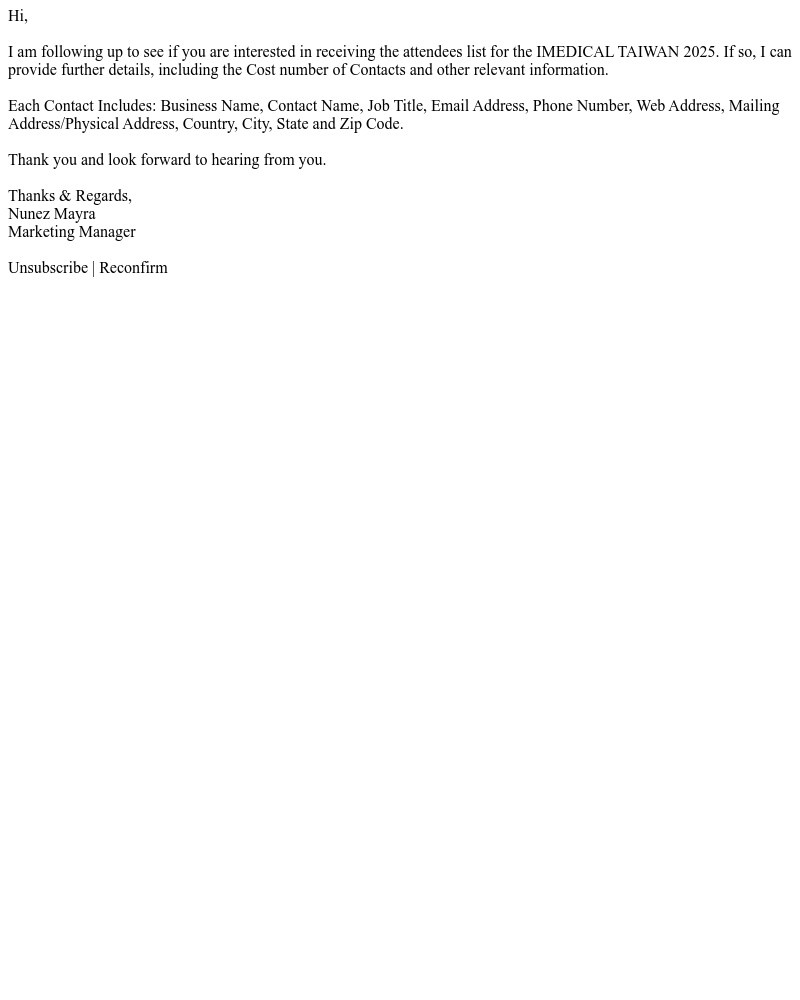 Screenshot of email with subject /media/emails/medical-taiwan-2025-e1d075-cropped-cc0e5950.jpg